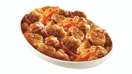 Sweet and Sour Chicken Small Platter serves 3 to 4