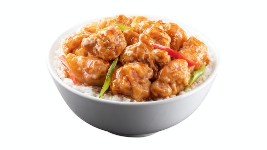 Sweet and Sour Chicken rice bowl